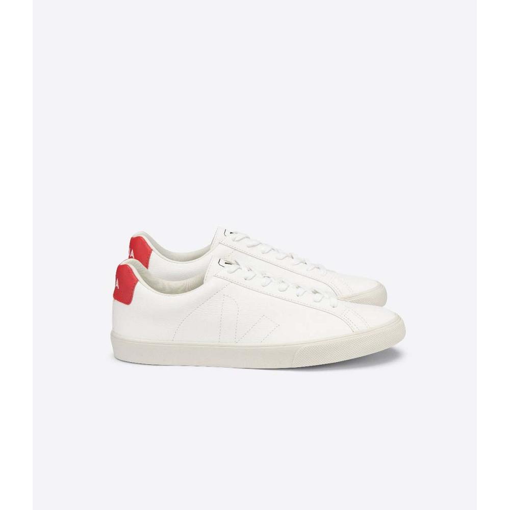 Αθλητικά Παπούτσια γυναικεια Veja ESPLAR CHROMEFREE White/Red | GR 616XYU